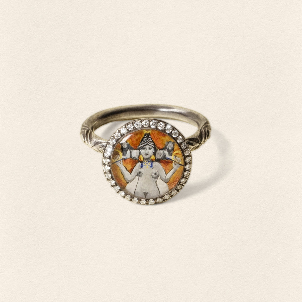 Inanna Miniature Diamond Ring