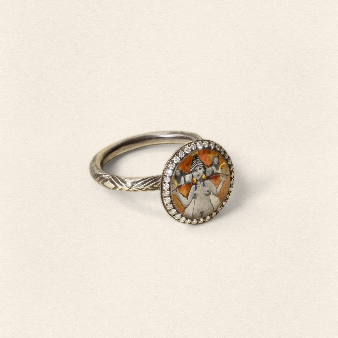 Inanna Miniature Diamond Ring - 3