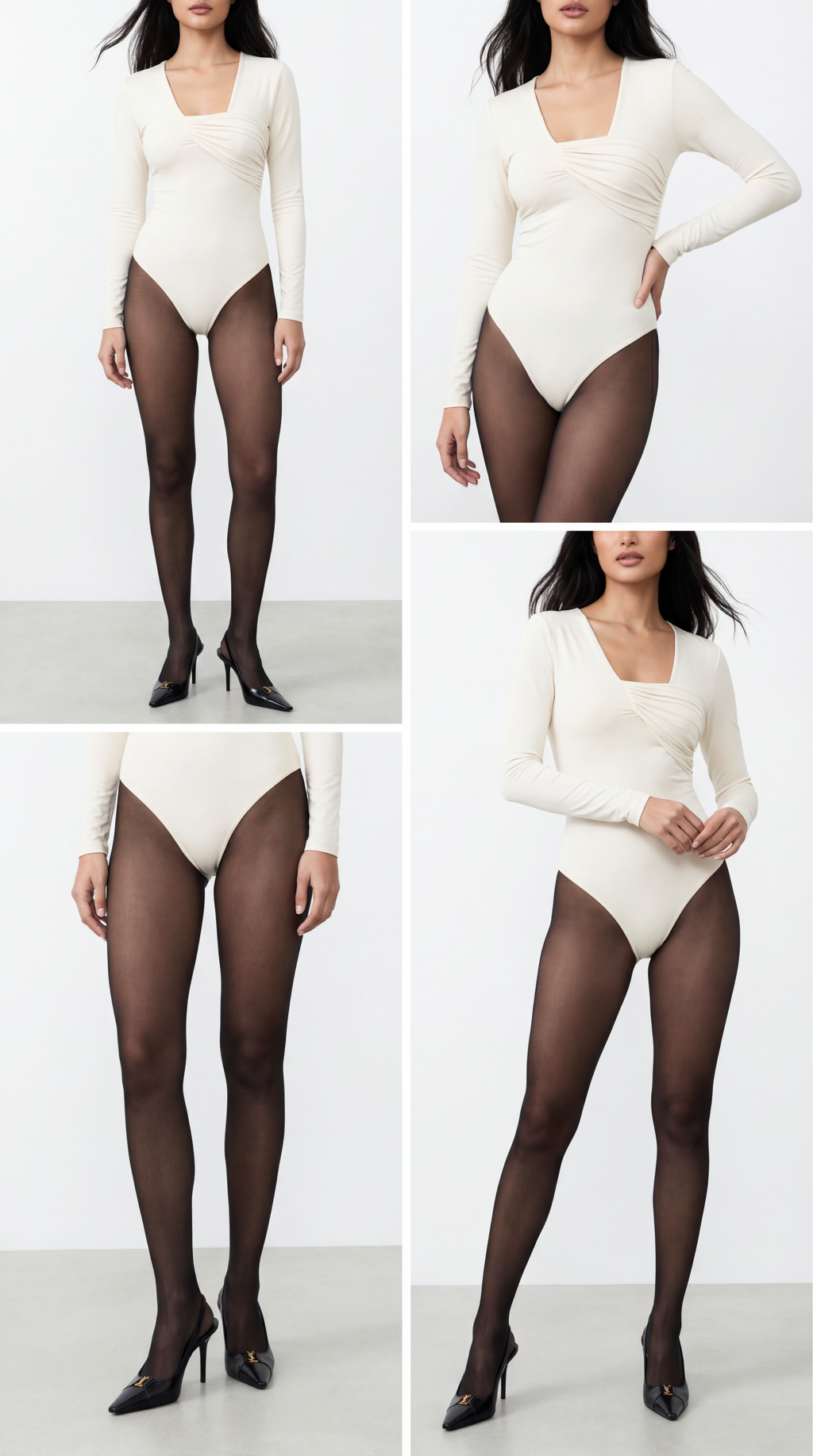 Priya Ecru Bodysuit