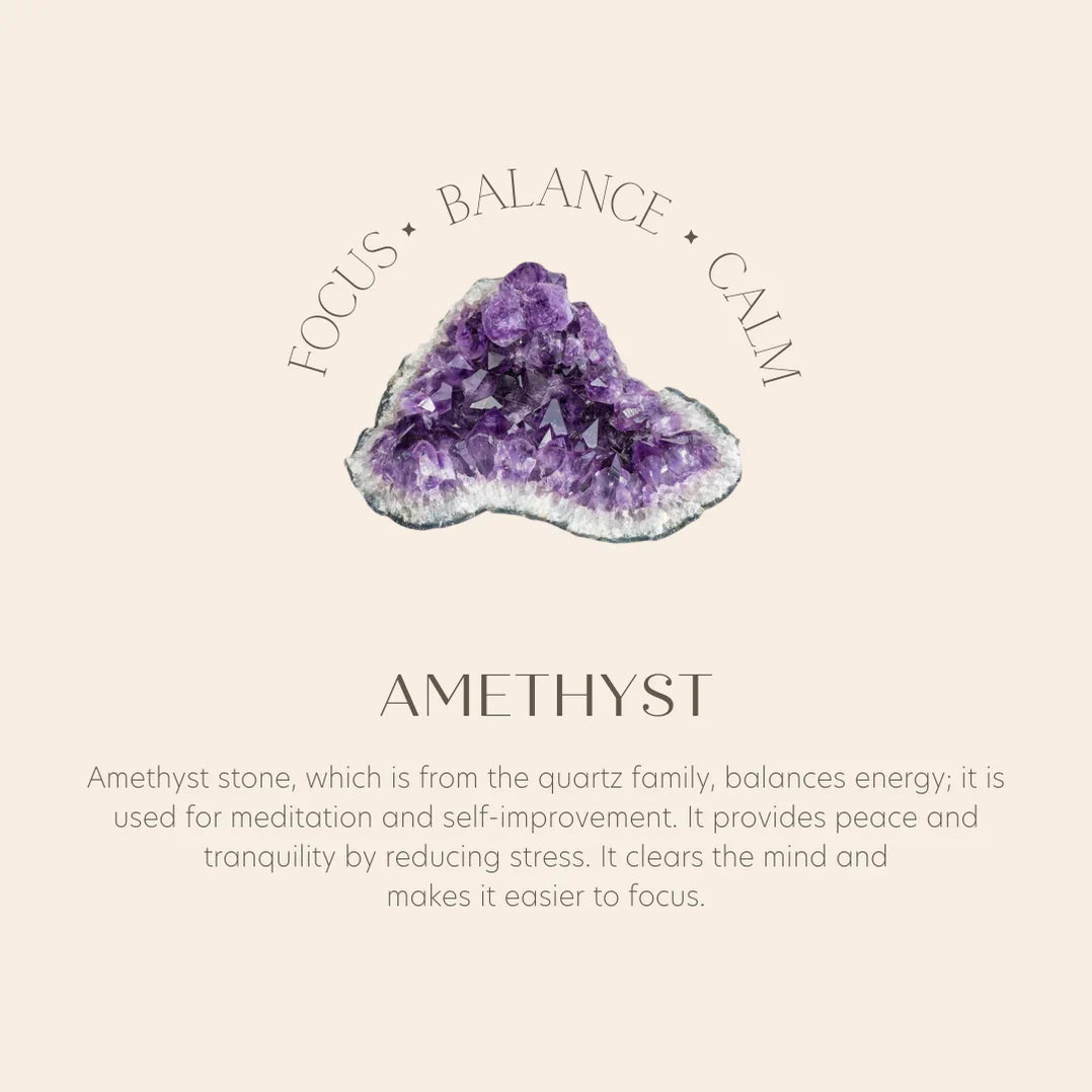Adel Amethyst Gold Necklace - 5