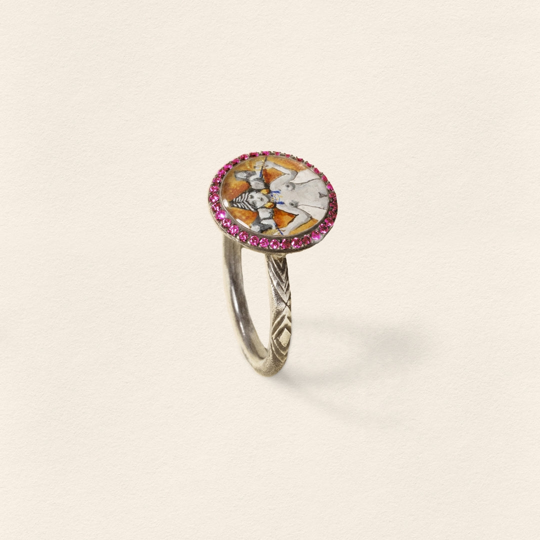 Inanna Miniature Ruby Ring - 5
