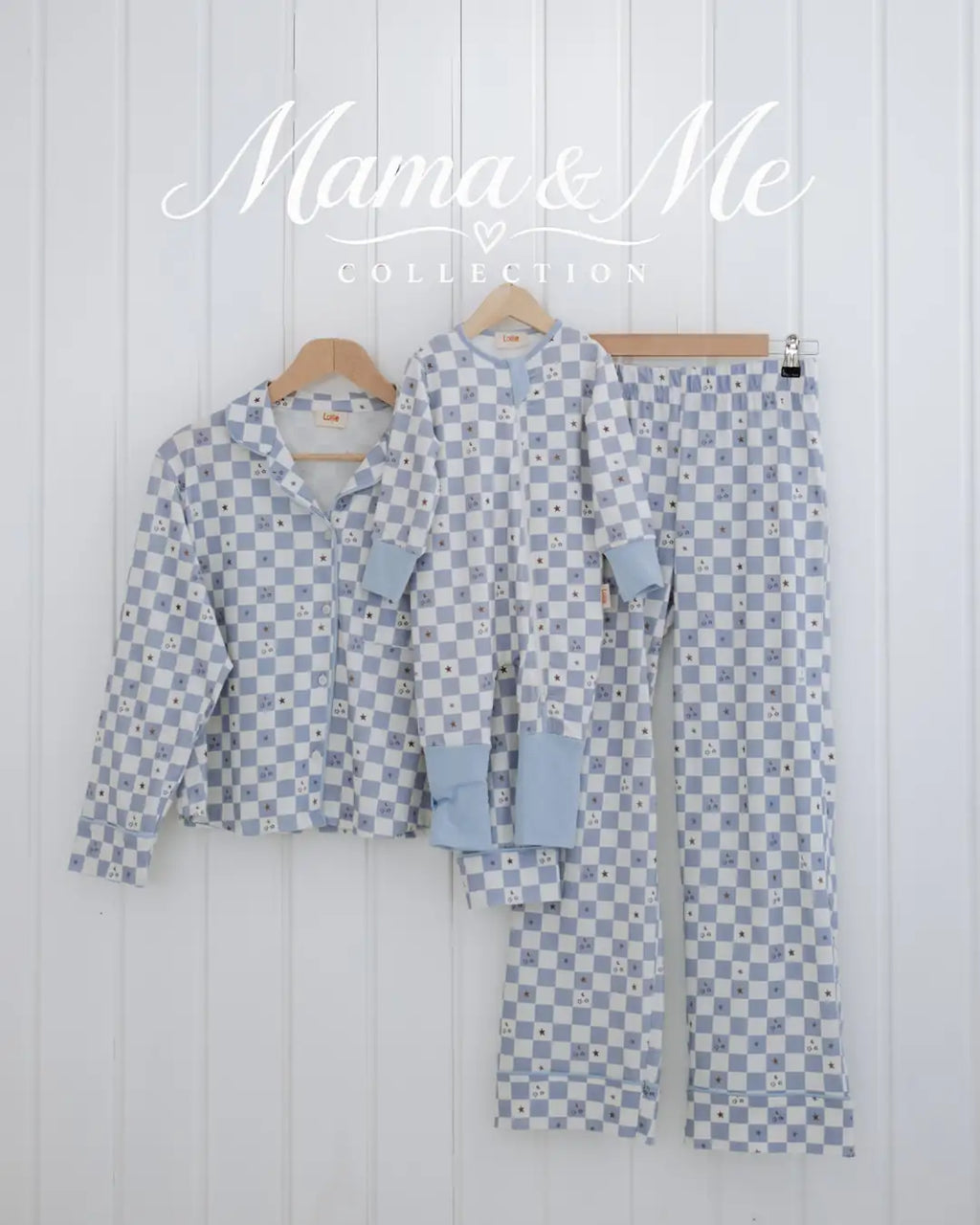 Mama & Me Pyjama & Sleeping Bag Set - Dream Blue