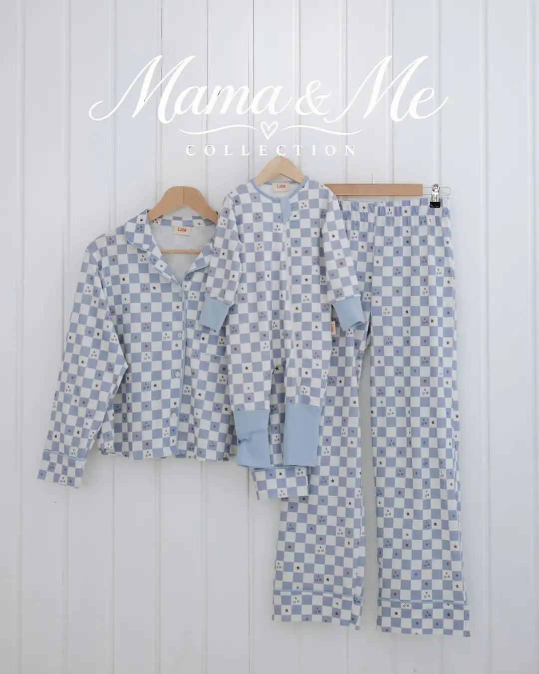 Mama & Me Pyjama & Sleeping Bag Set - Dream Blue