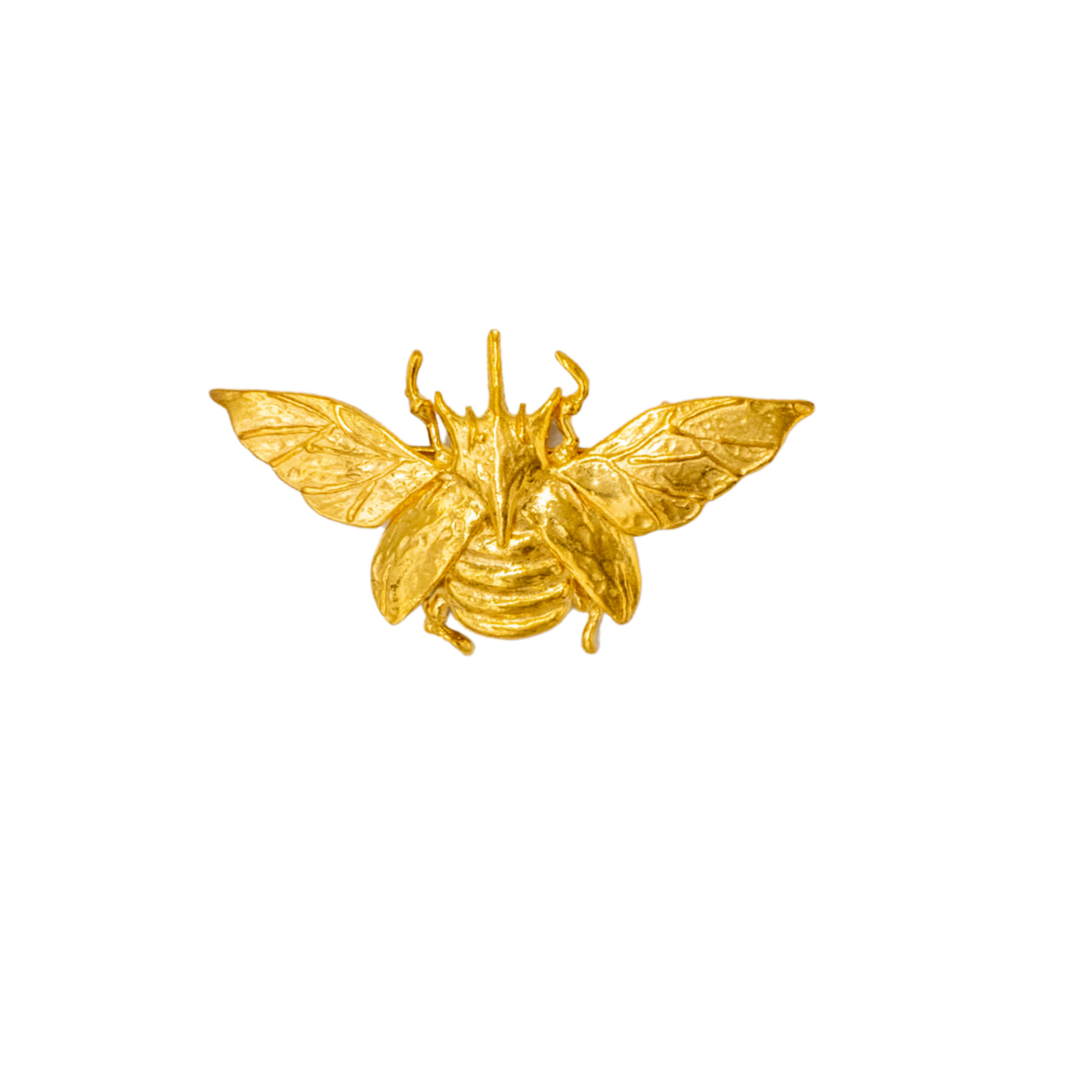Golden Wing Brooch