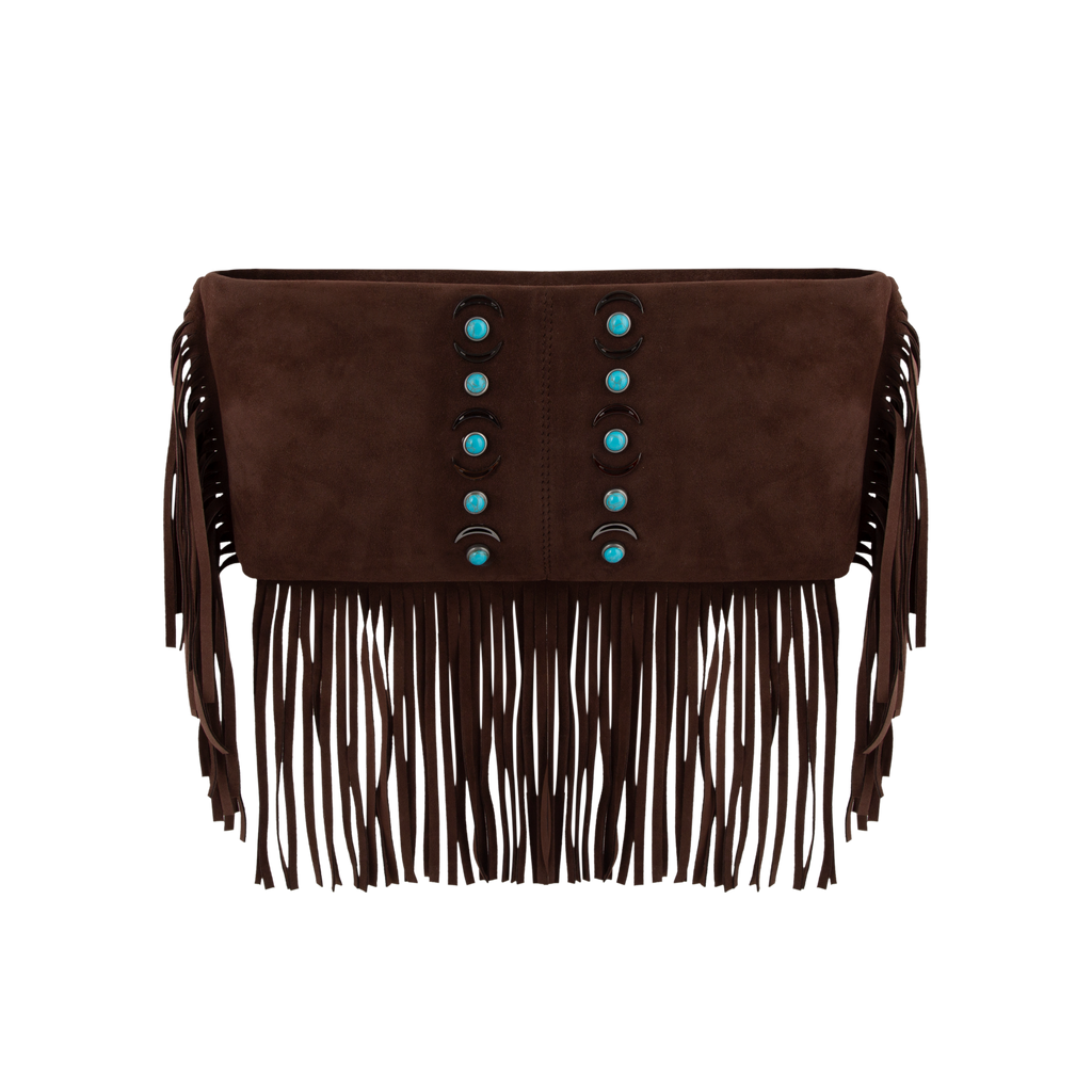 Hera - Bitter Suede Fringe