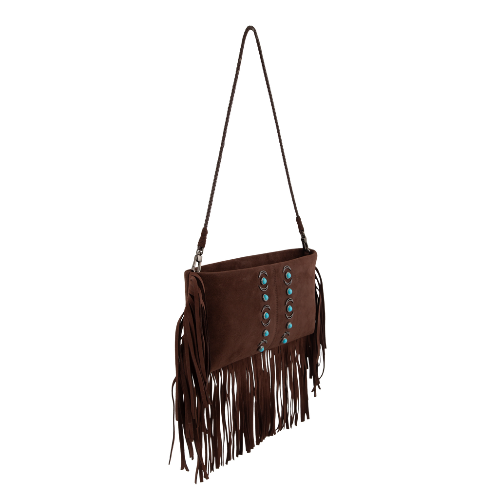 Hera - Bitter Suede Fringe