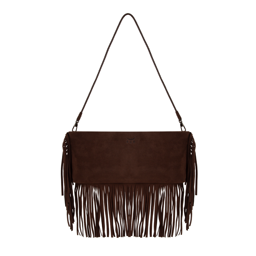 Hera - Bitter Suede Fringe