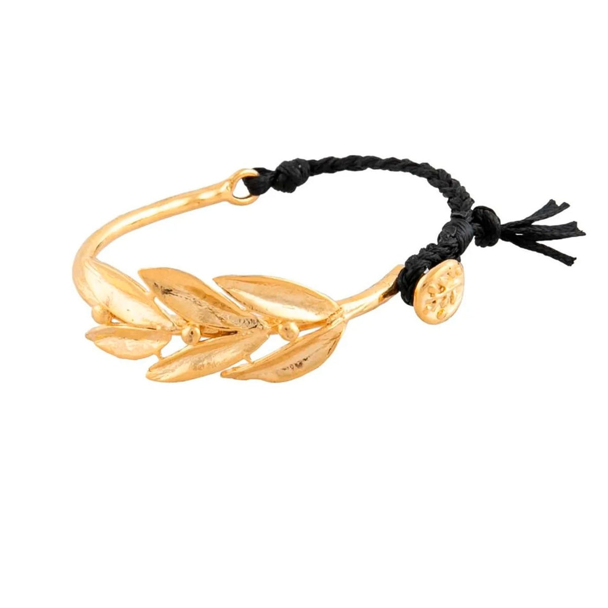 Daphne's Wish Bracelet, Black Cord