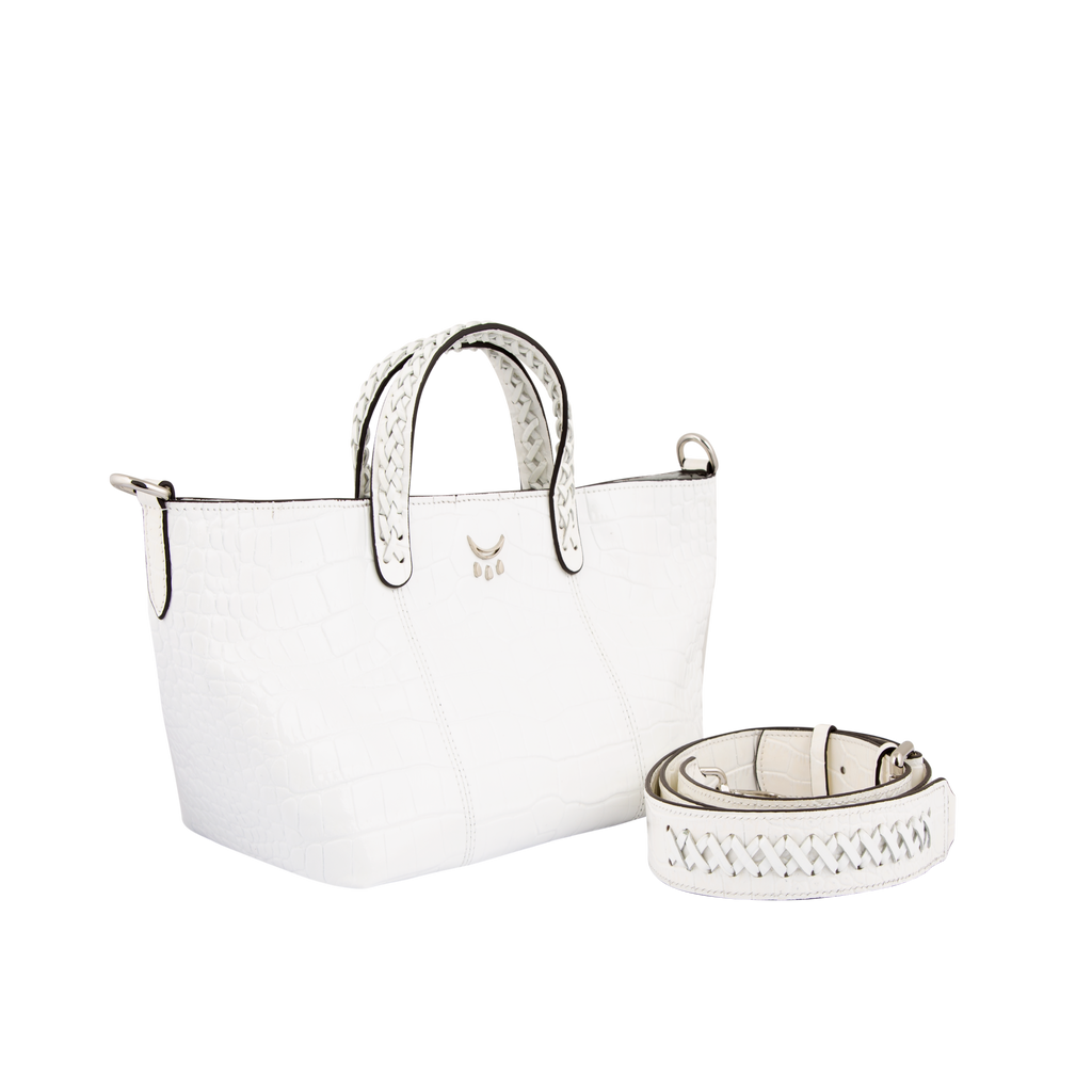 Mini Hemithea - White Croco