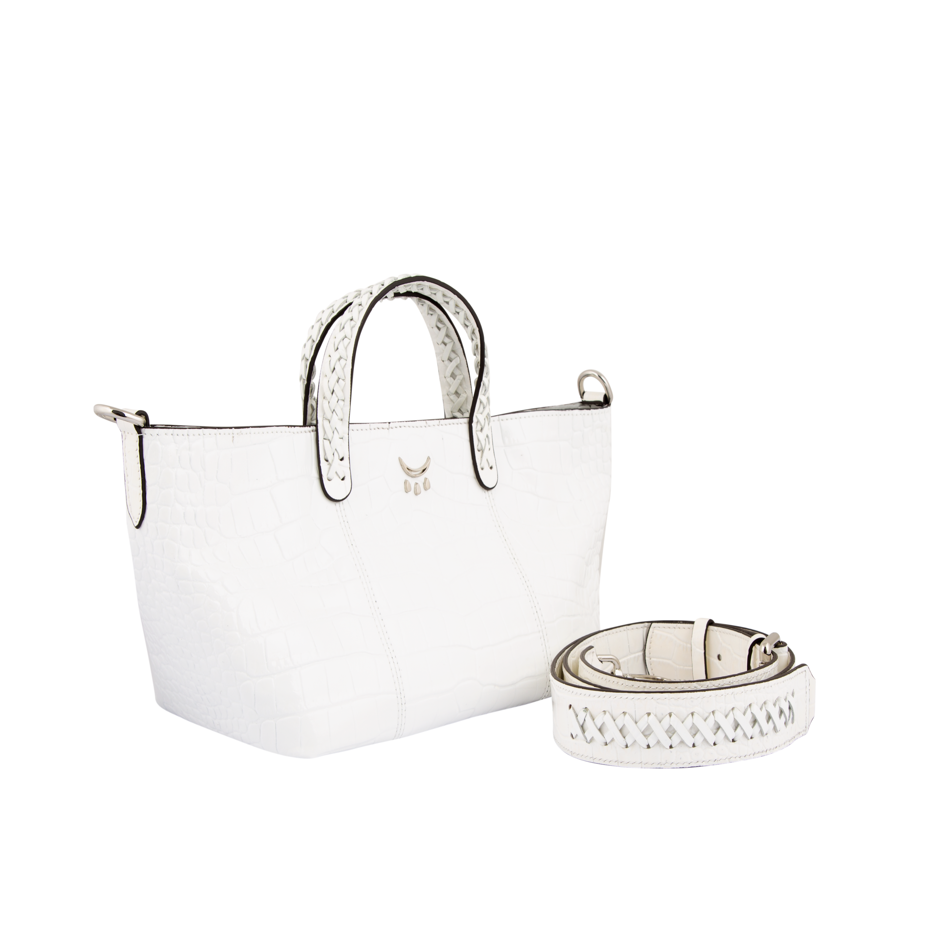Mini Hemithea - White Croco