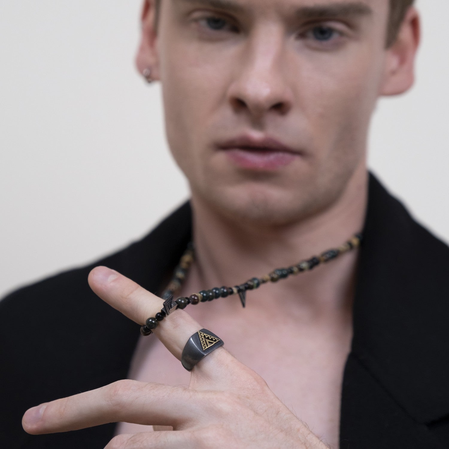 Anu Bead Earth Necklace - 5