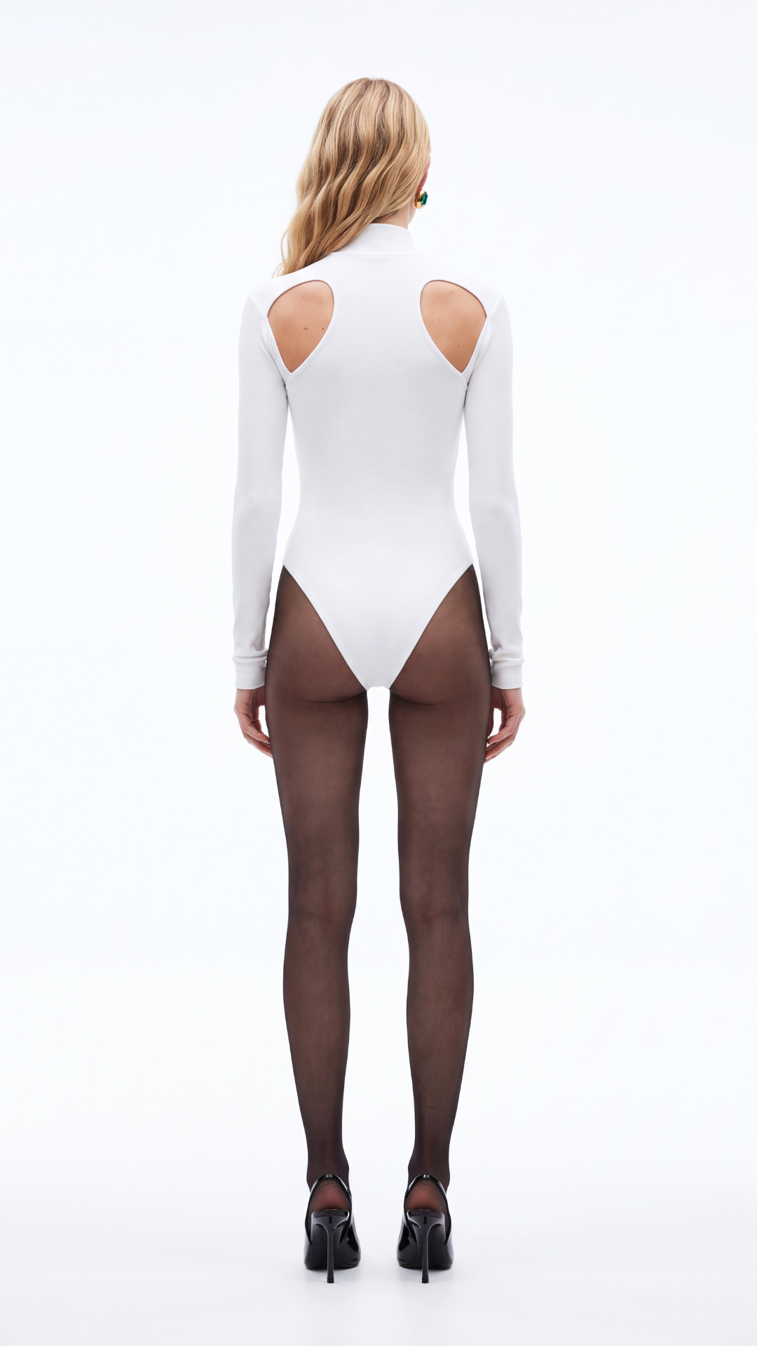 Wren Off-Shoulder White Bodysuit