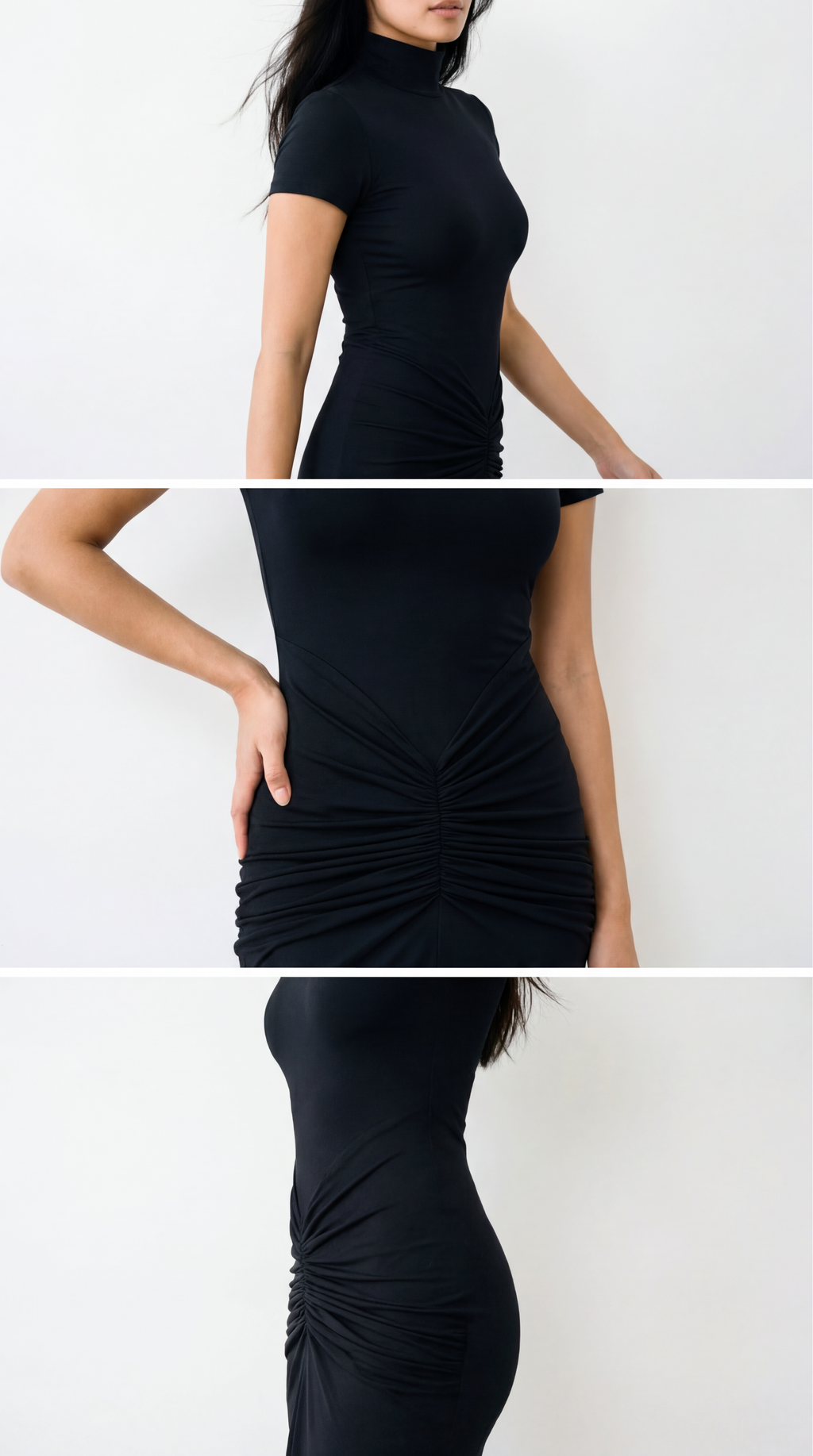 Romy Black Long Dress