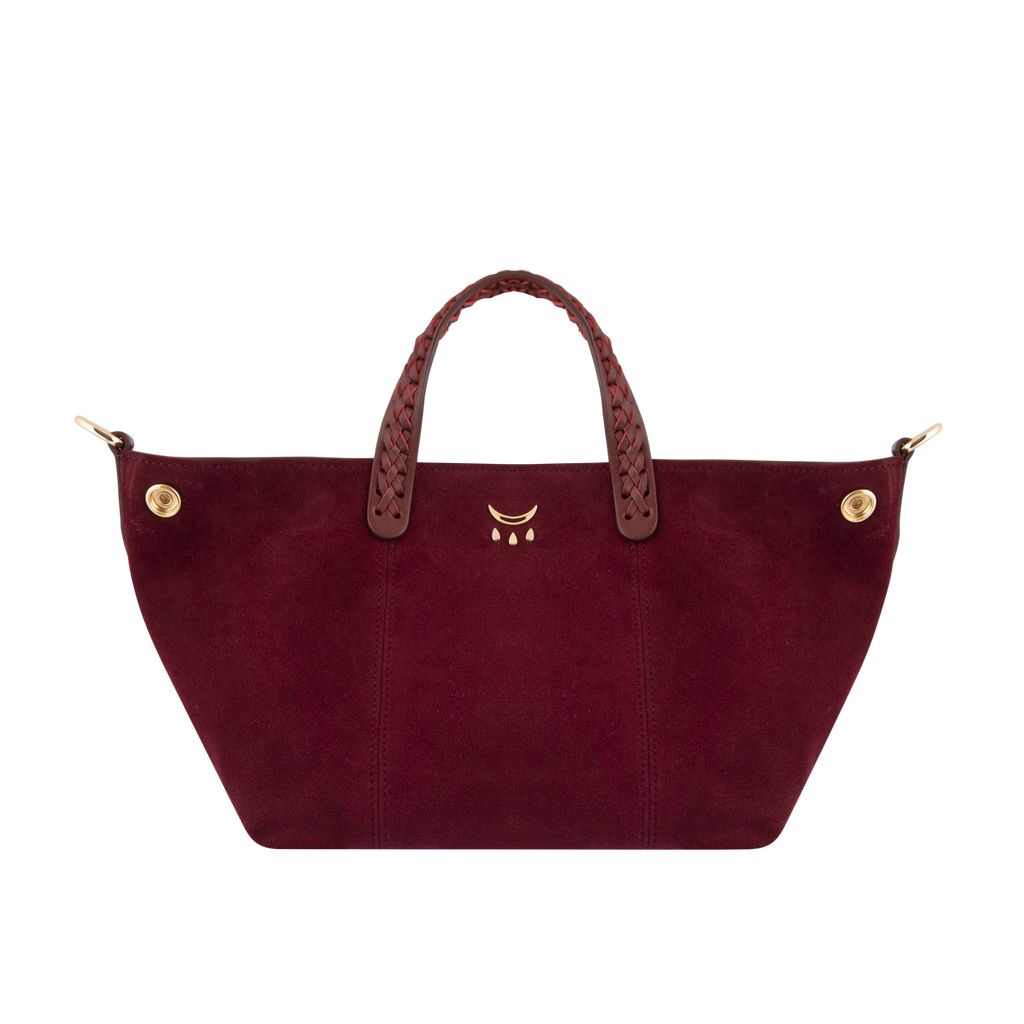 Mini Hemithea - Merlot Suede