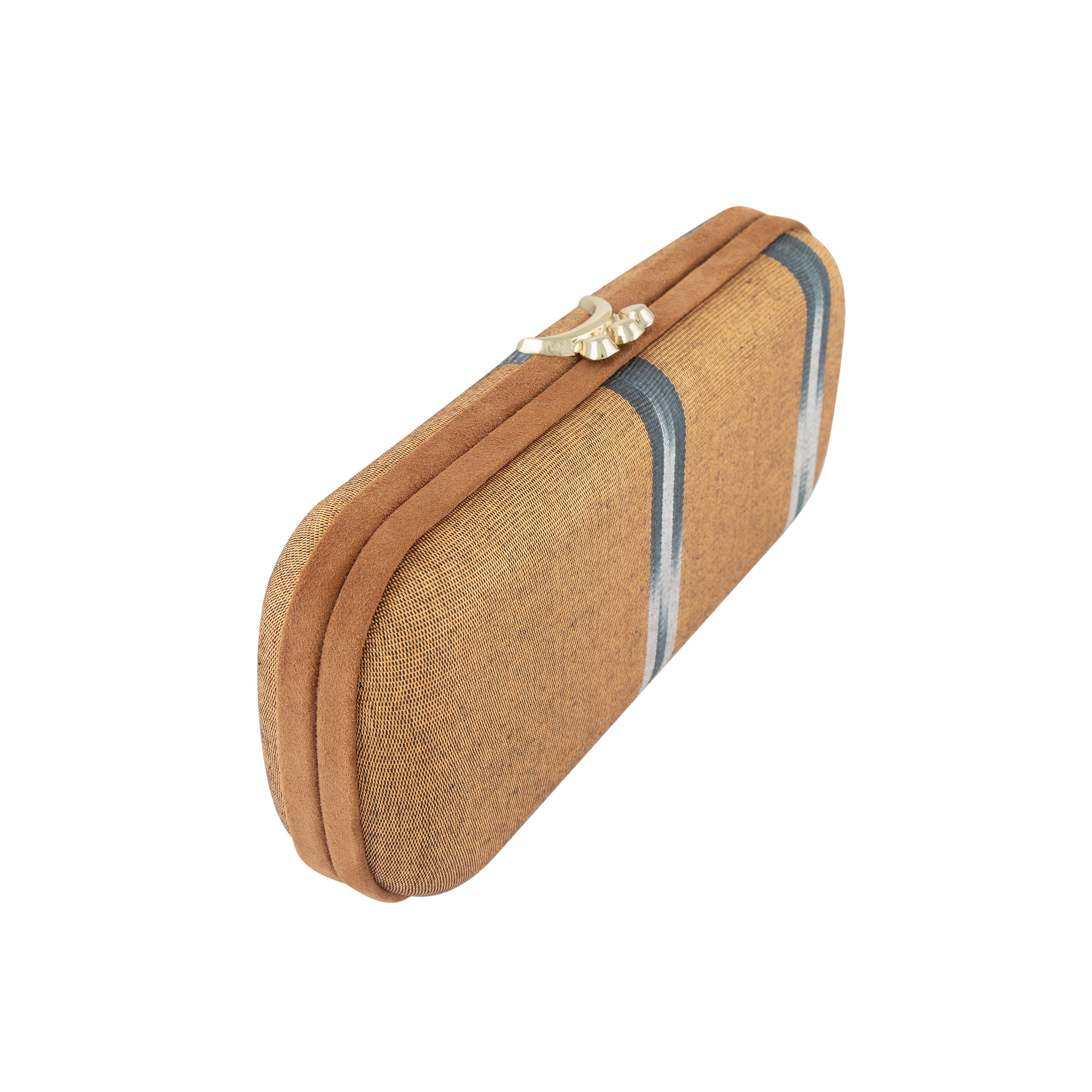 Clea Minaudière Clutch - Saffron