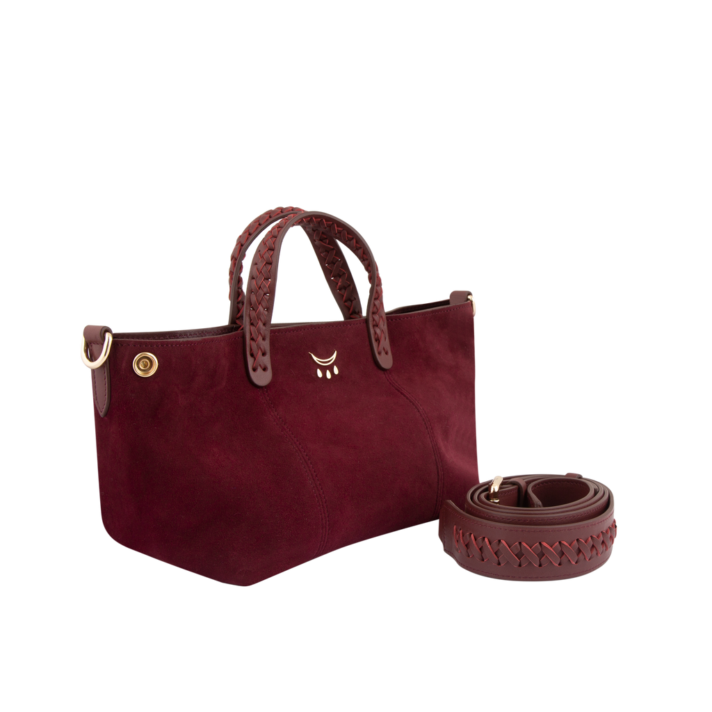 Mini Hemithea - Merlot Suede