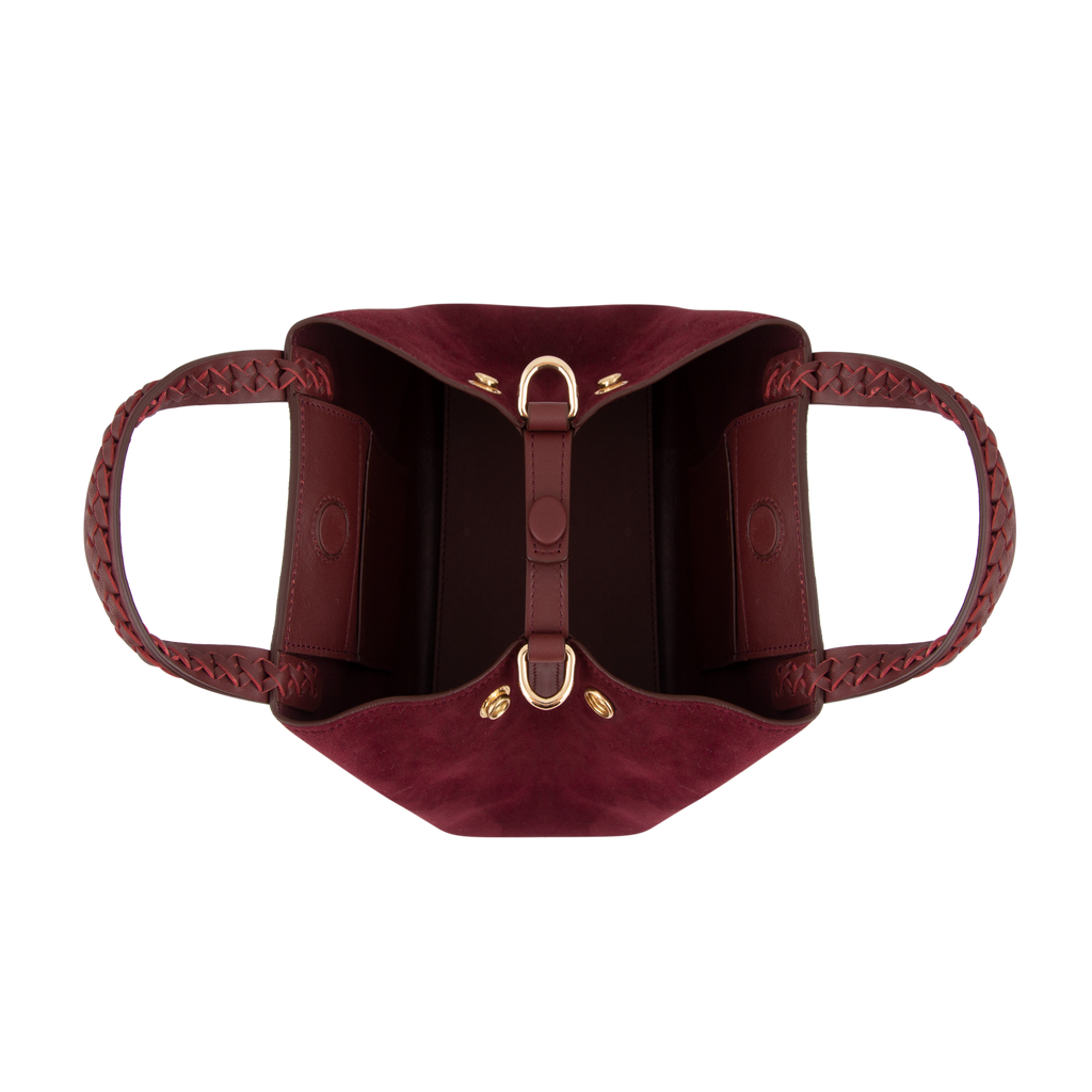 Mini Hemithea - Merlot Suede