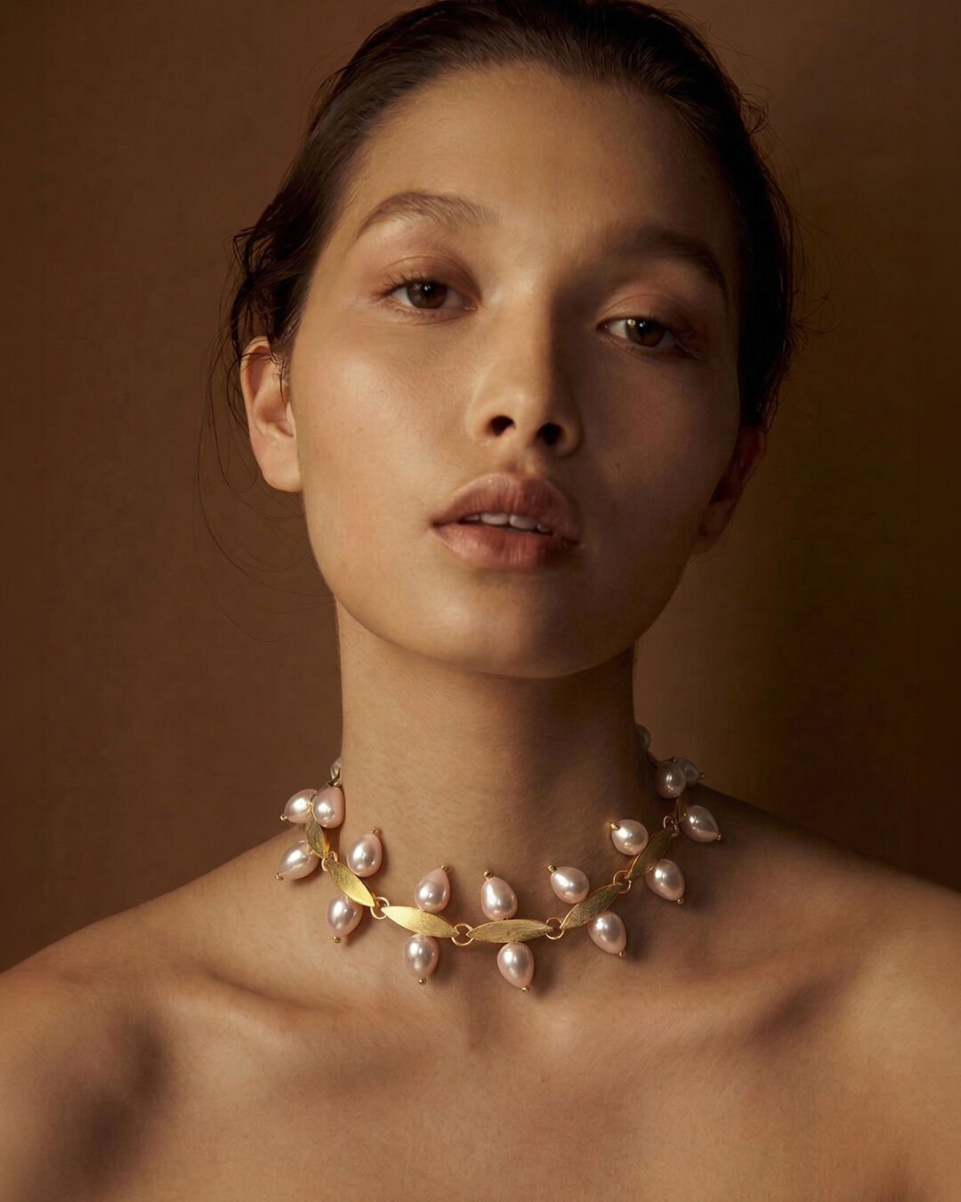 Grace Double Pearl Necklace