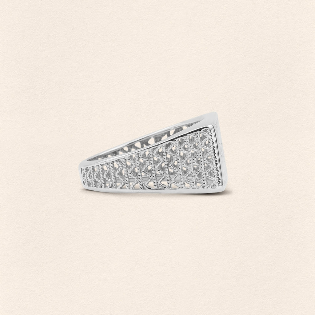 Sumerian Filigree Ring Red - Men - 5