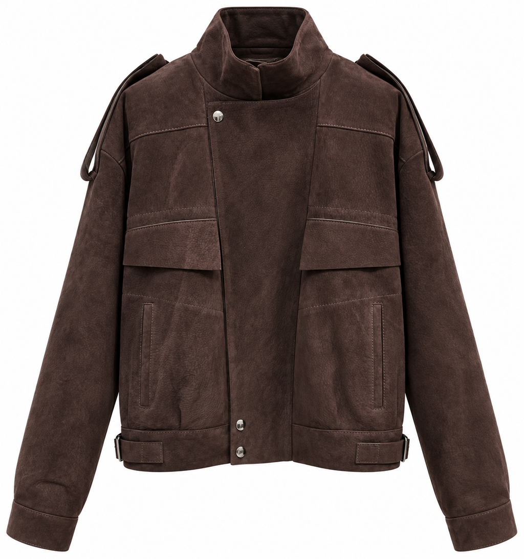 Romina Statement Nubuck Jacket