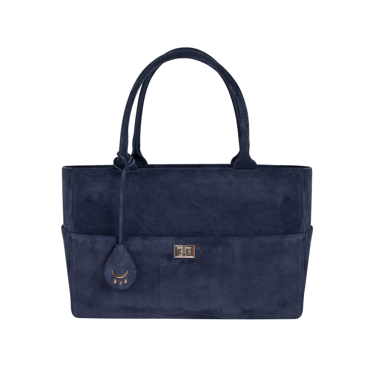 Diana - Navy Suede