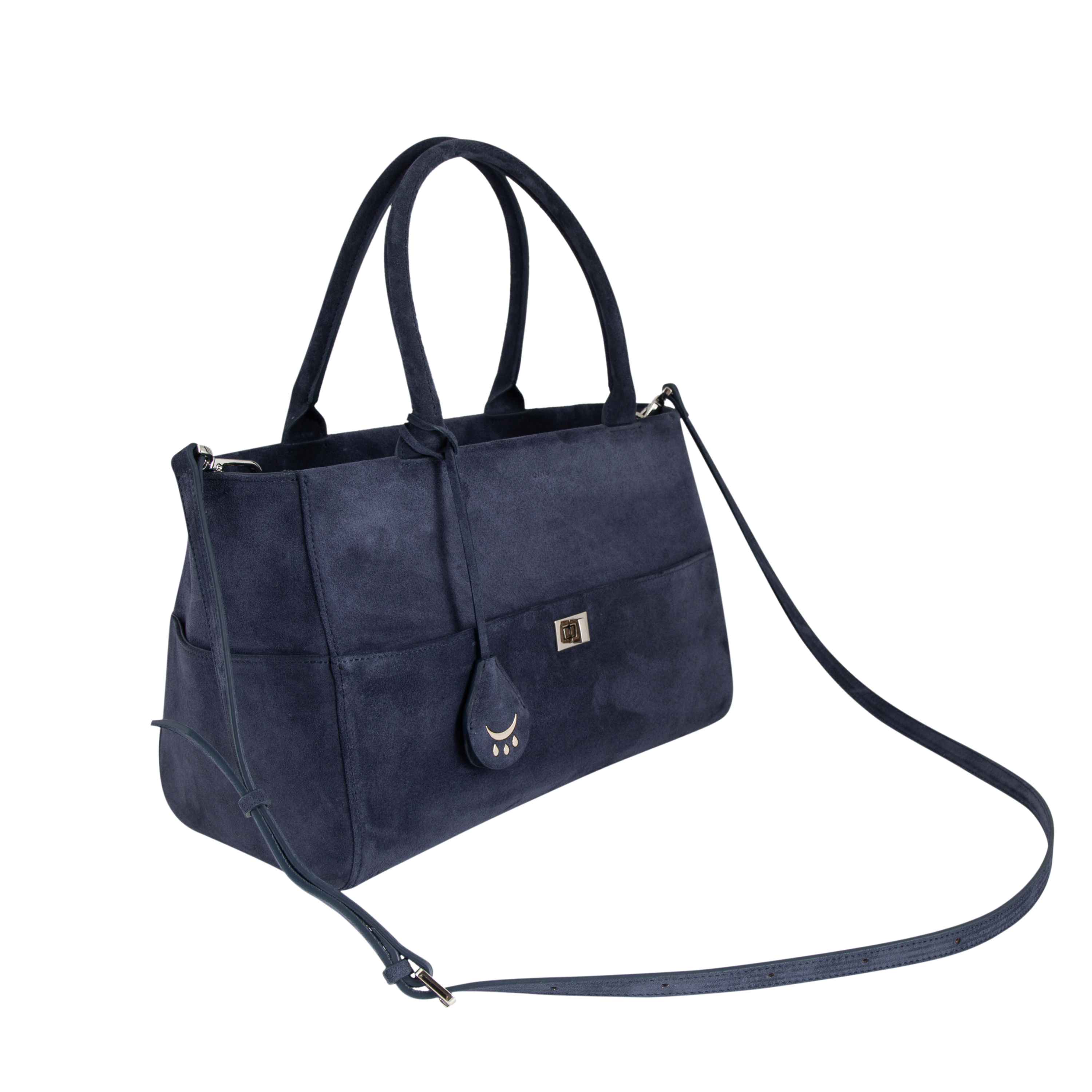 Diana - Navy Suede