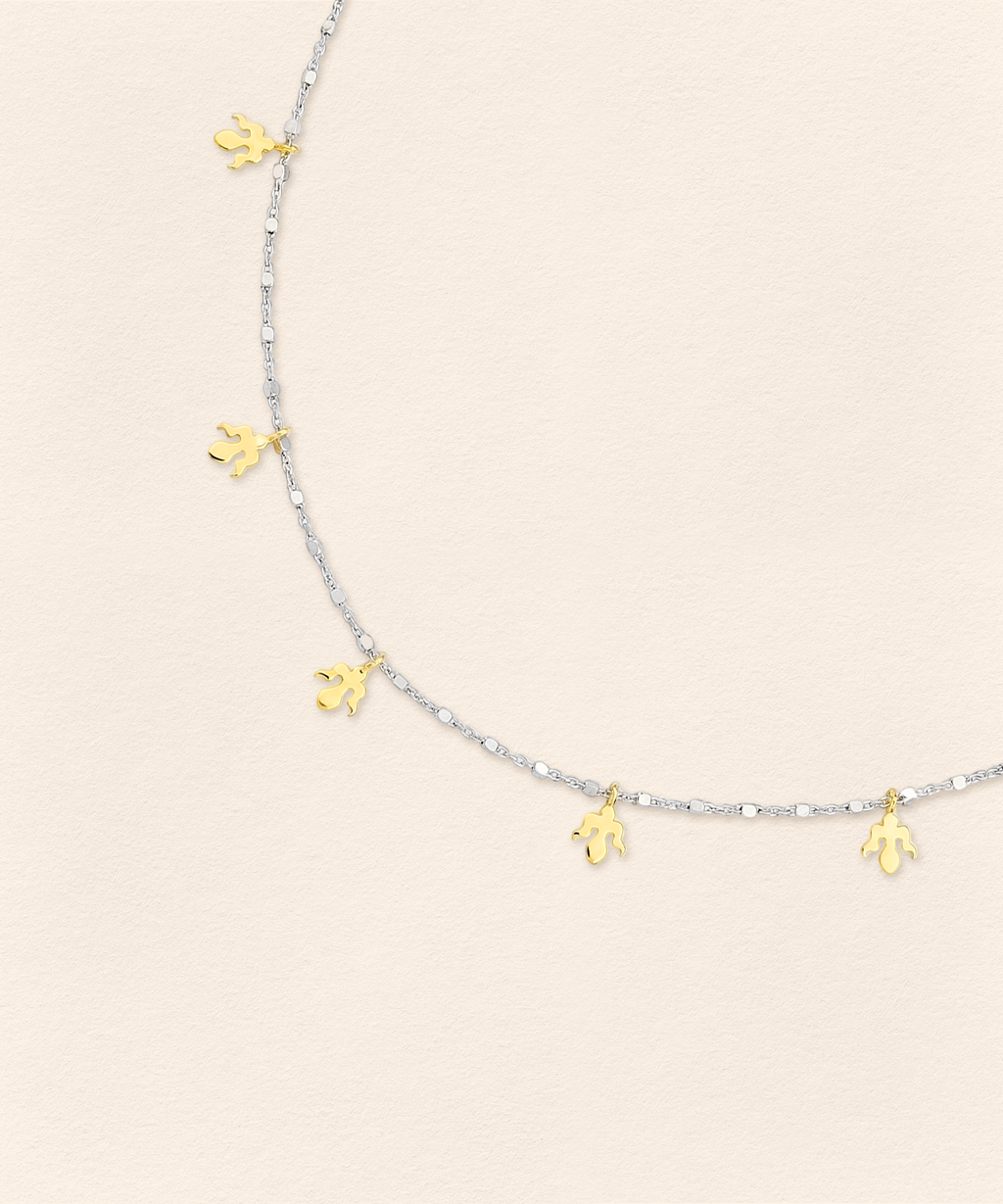 Alka Thin Necklace - 3