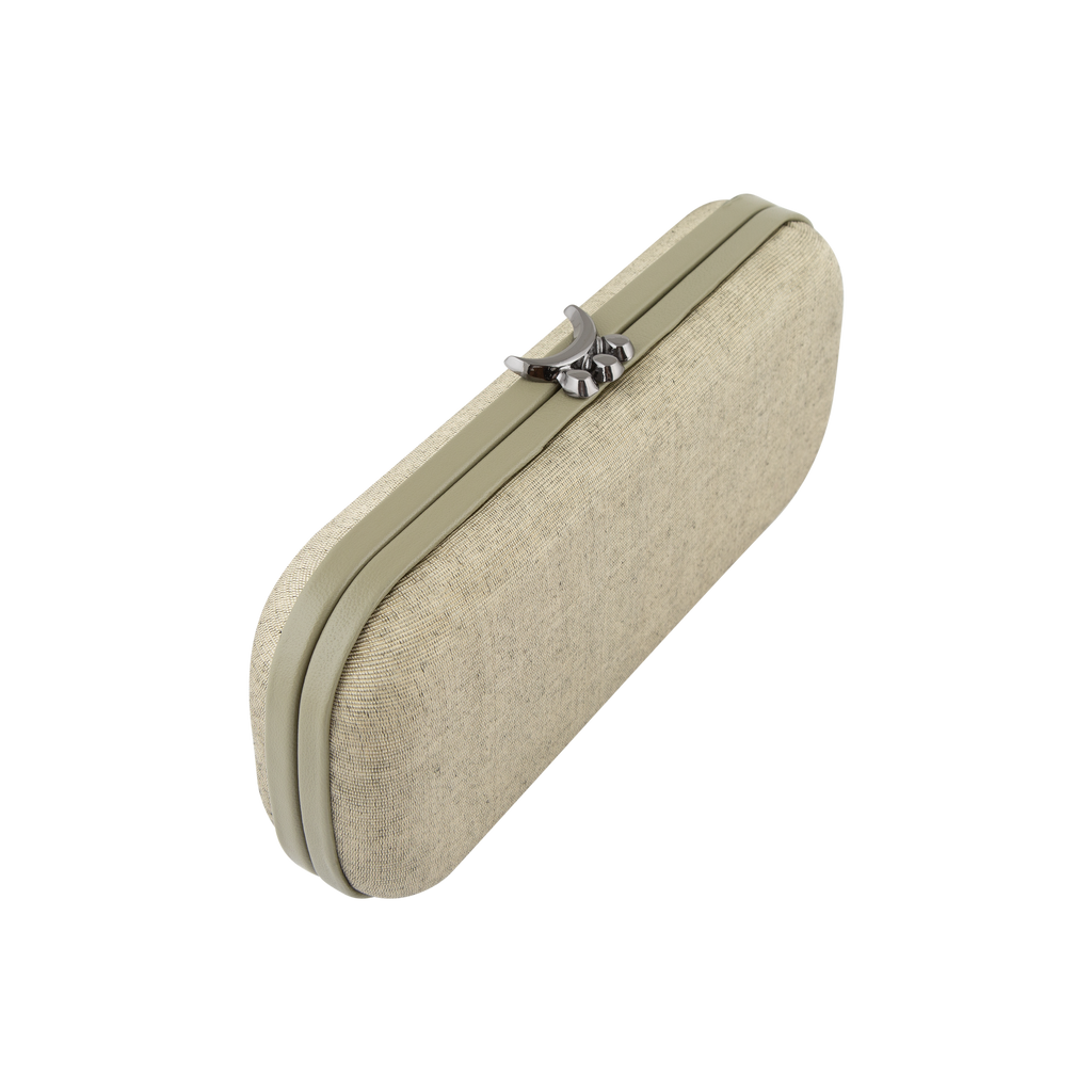 Clea Minaudière Clutch - Sage