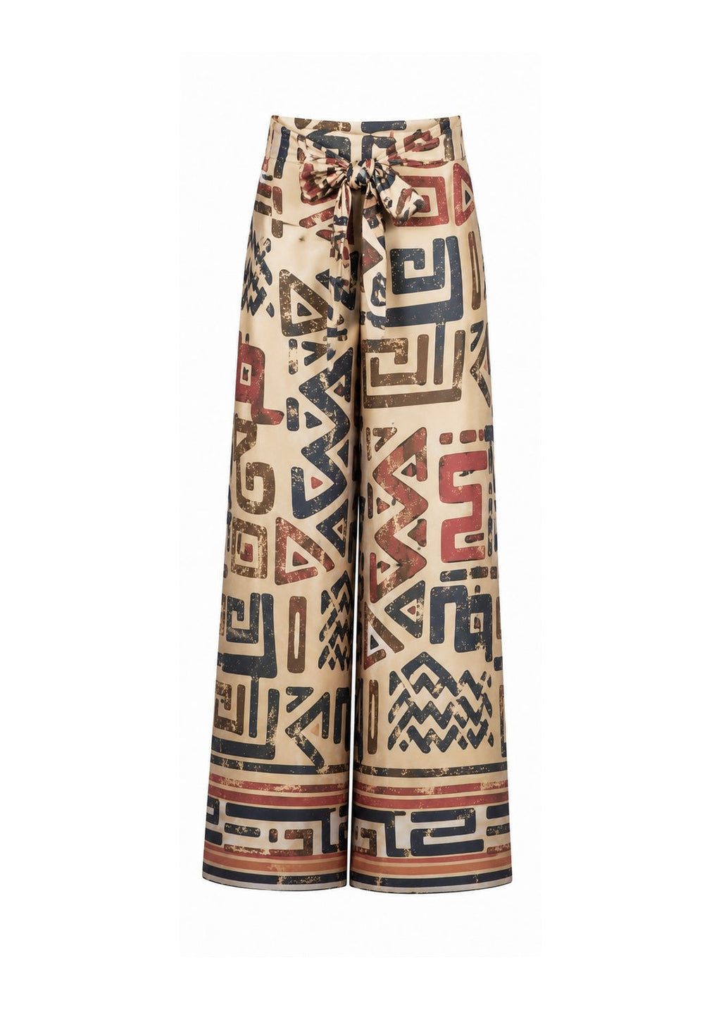 Sugarcane Front-Tie Trouser