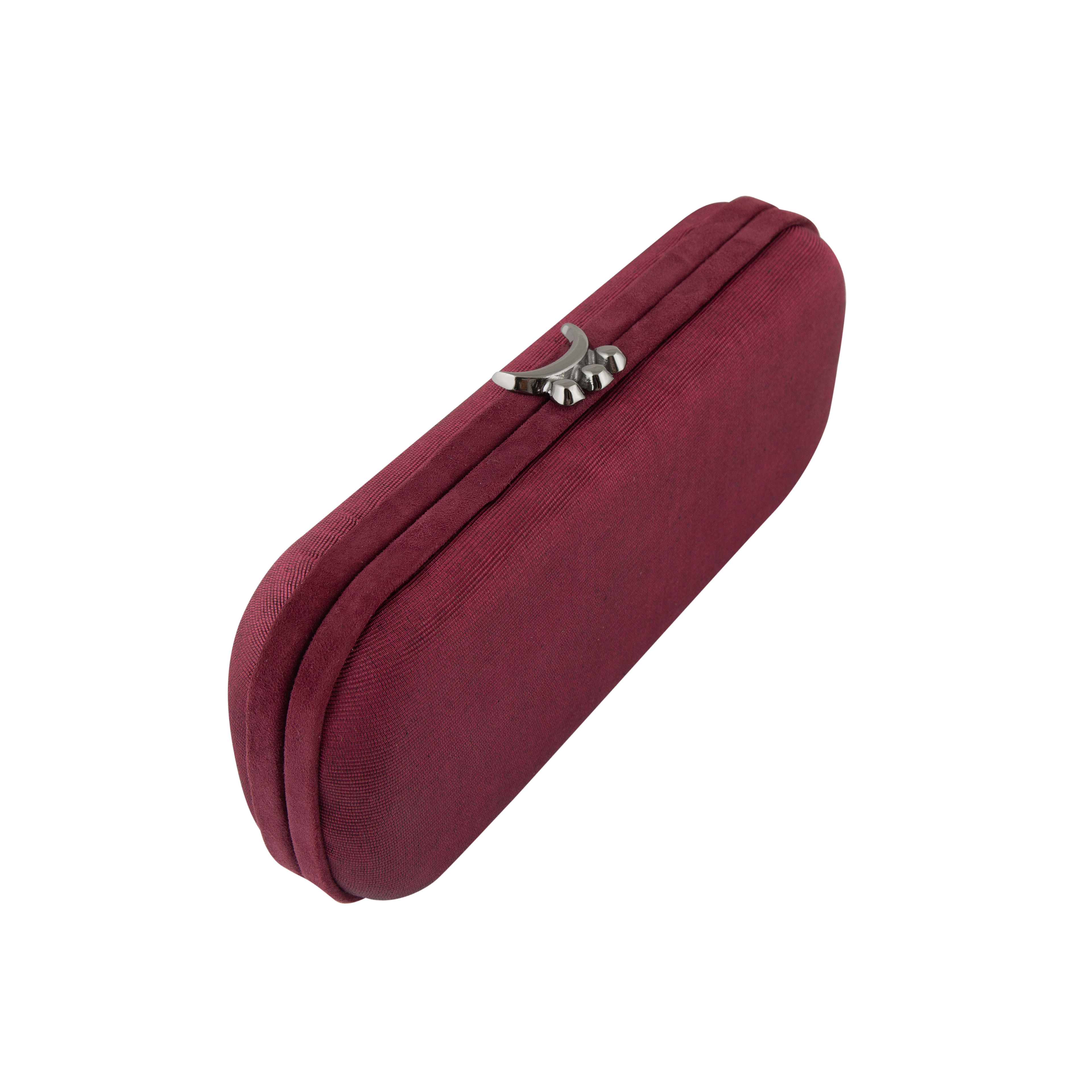 Clea Minaudière Clutch - Ruby
