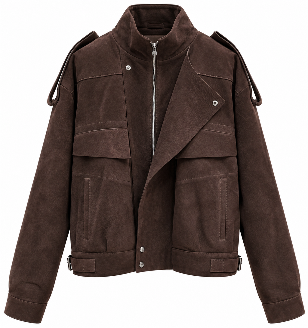 Romina Statement Nubuck Jacket