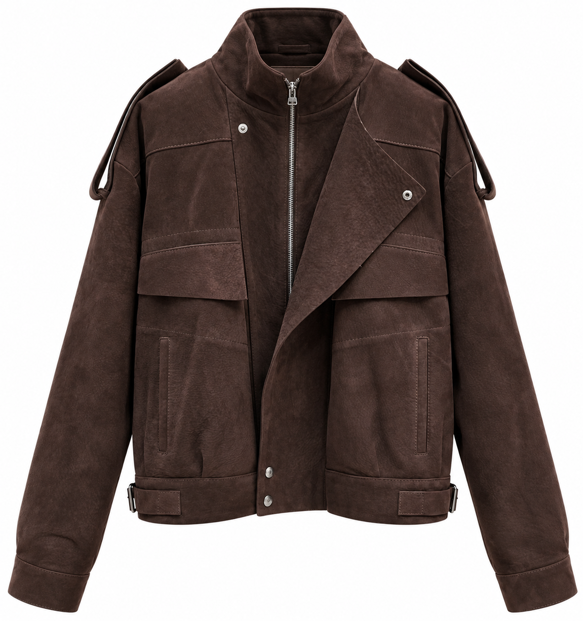 Romina Statement Nubuck Jacket