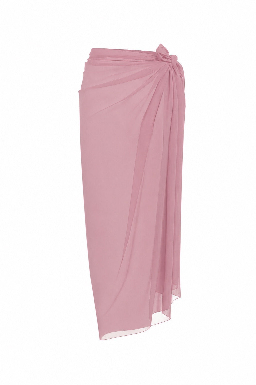 Chiffon Elegance Maxi Pareo - Pink