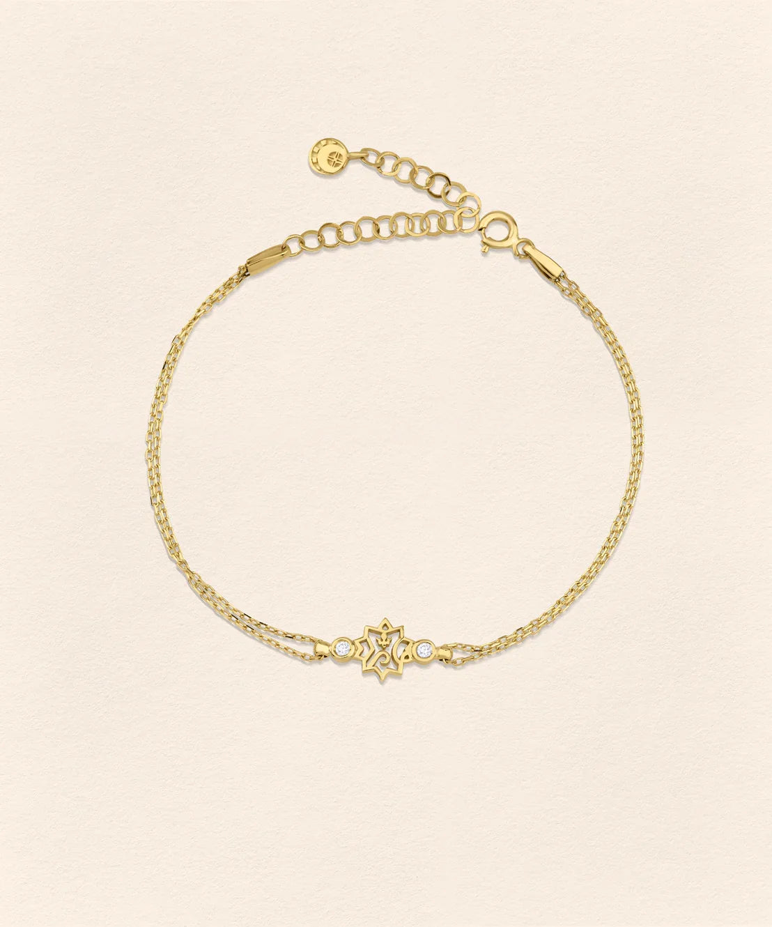 Adel Diamond Gold Bracelet - 3