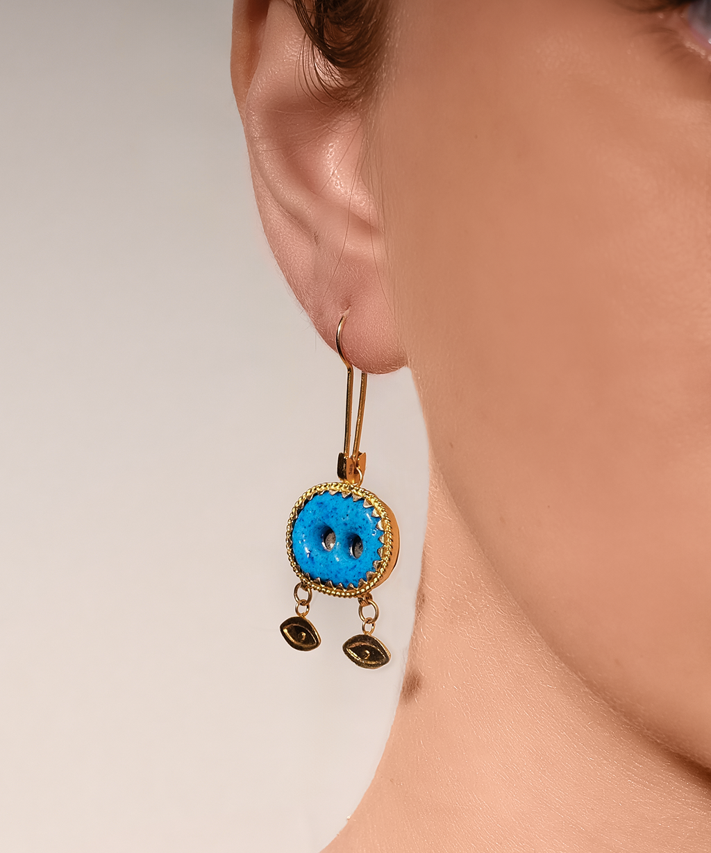 Syriac Evil Eye Bead - 3