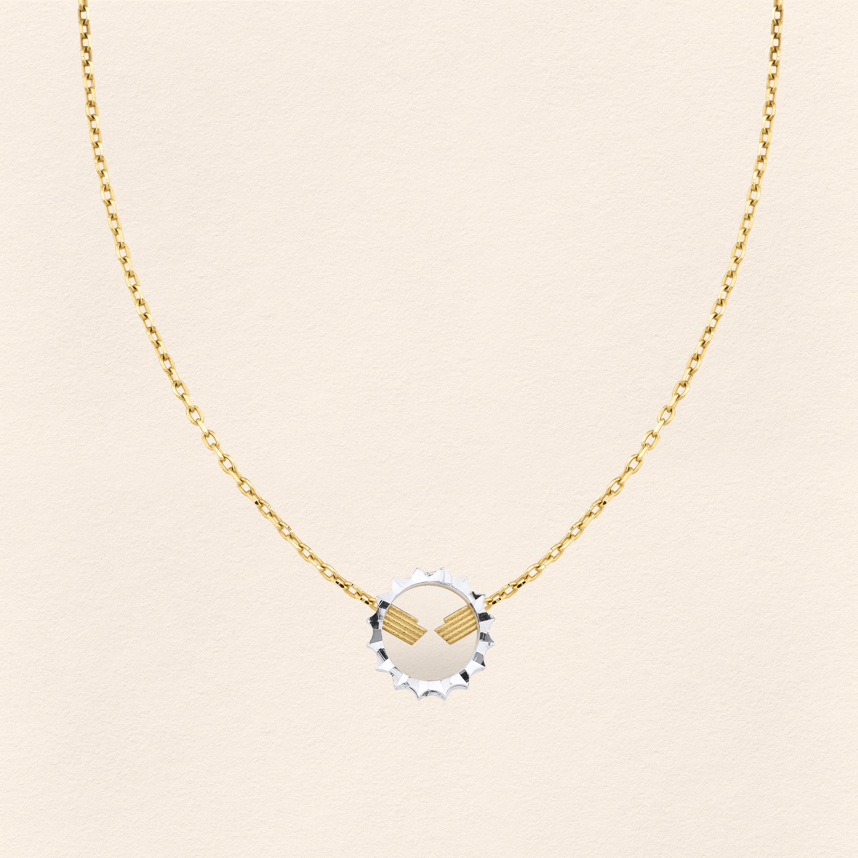Hands Gold Necklace