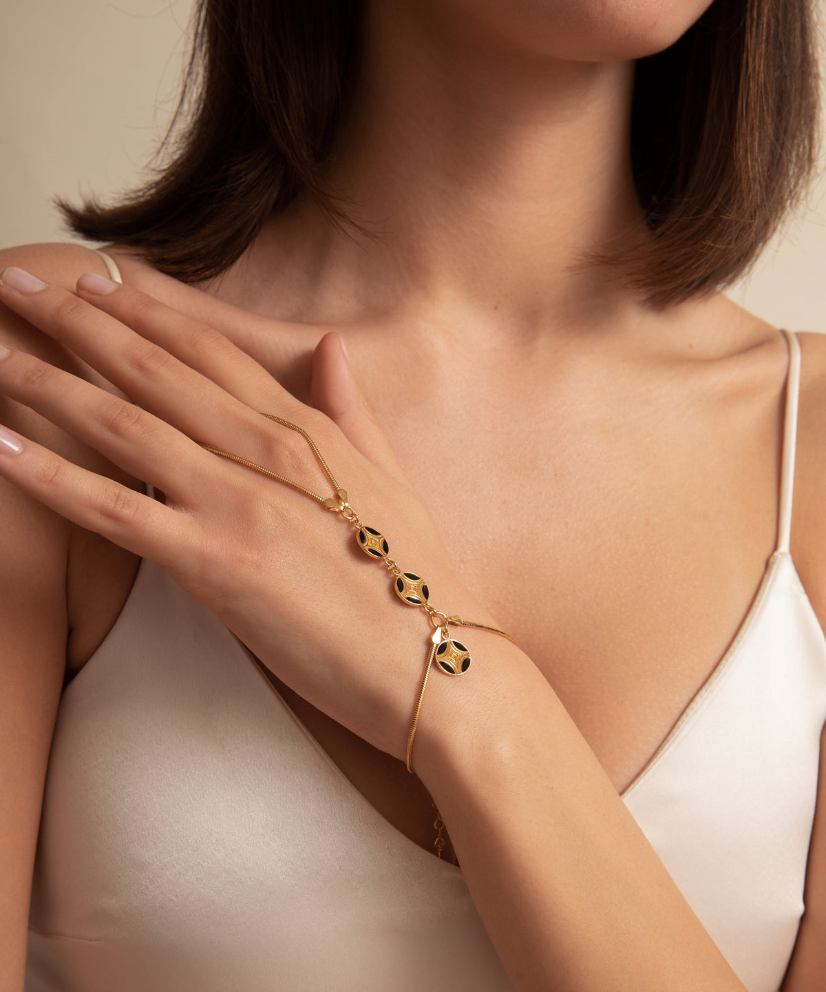 Mari Triple Finger Bracelet - 2