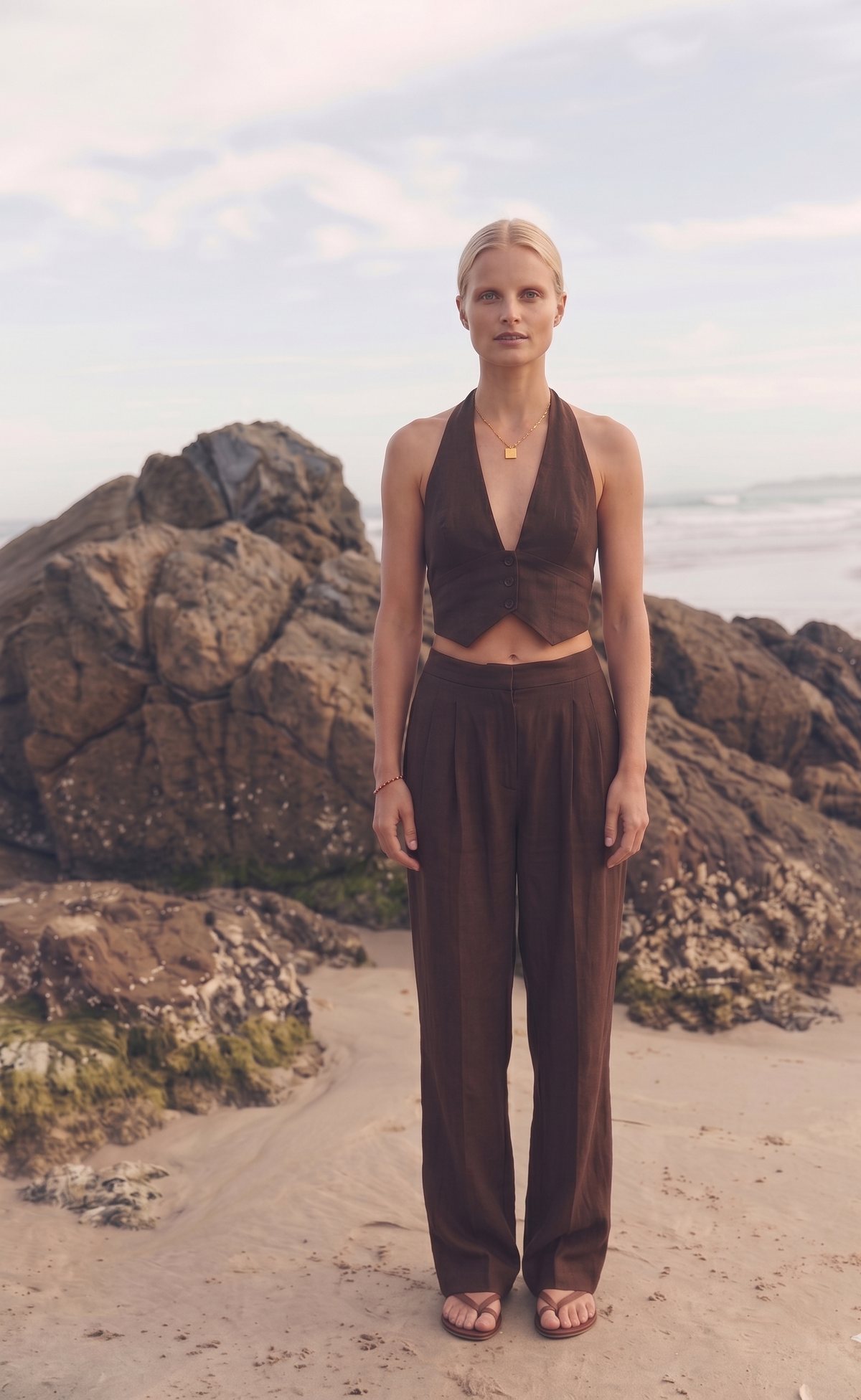 Stella Pants - Brown