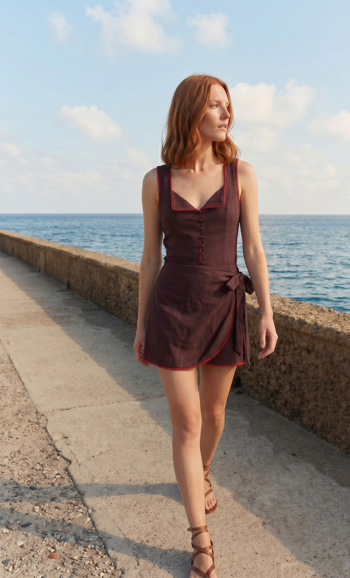 Lexi Skirt - Brown