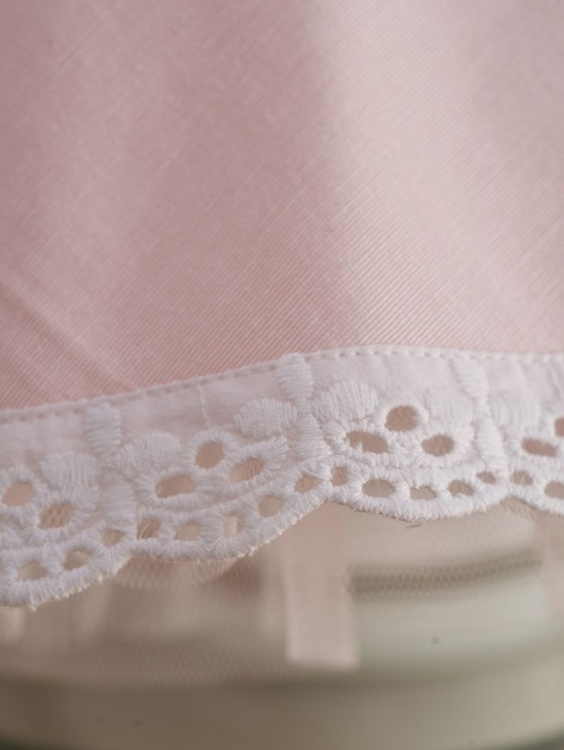 Embroidered Blue Pink Special Occasion Dress