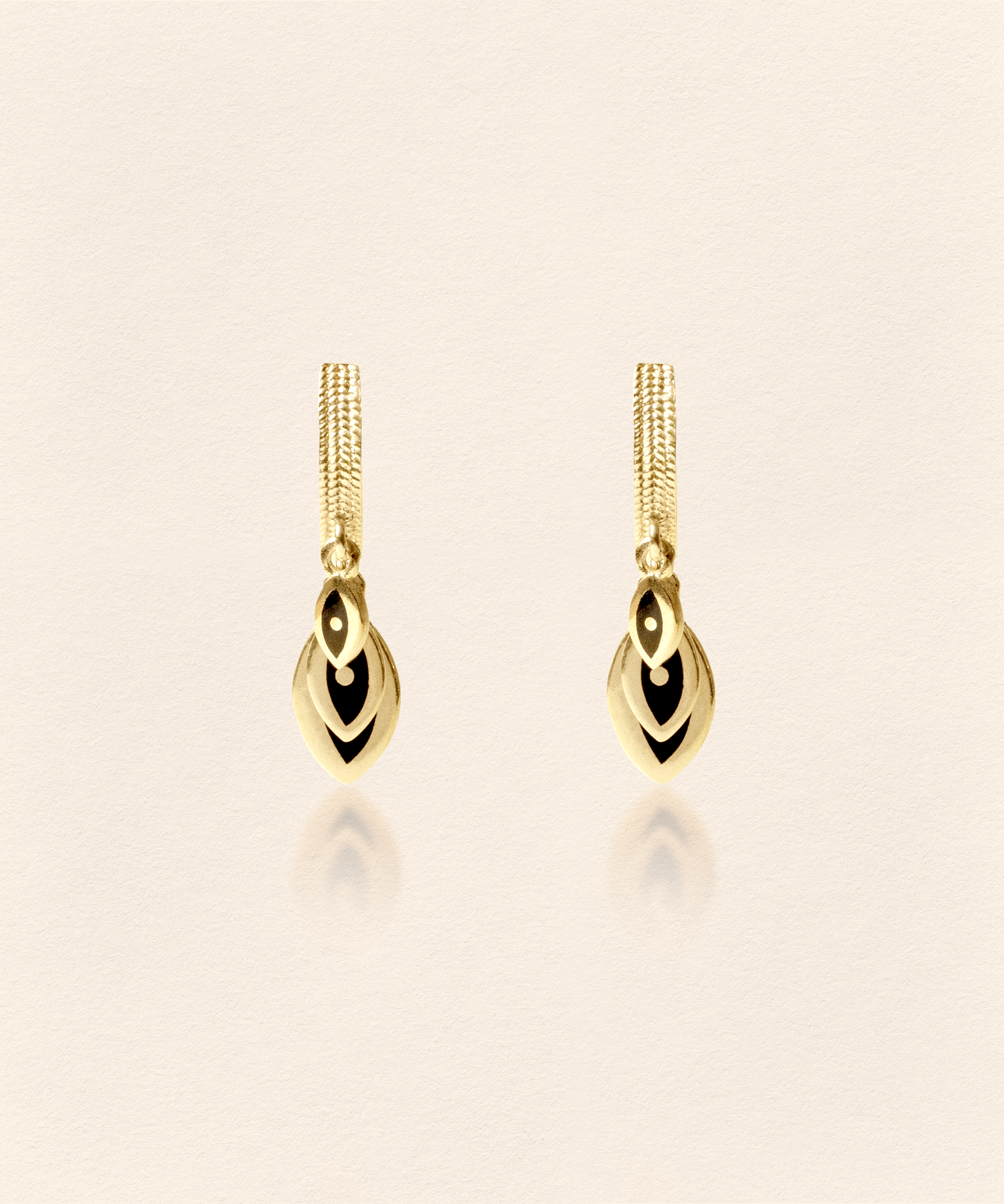 Evil Eye Necklace Earring Set - 3