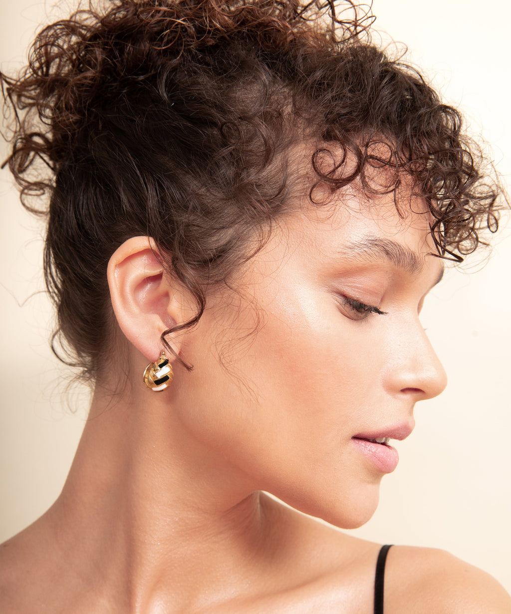 Wheat Gold Earrings - 2