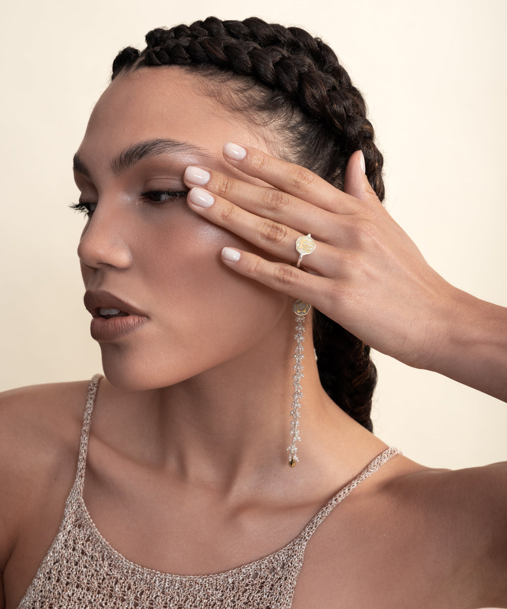 Sumerian Pearl Earring - 5