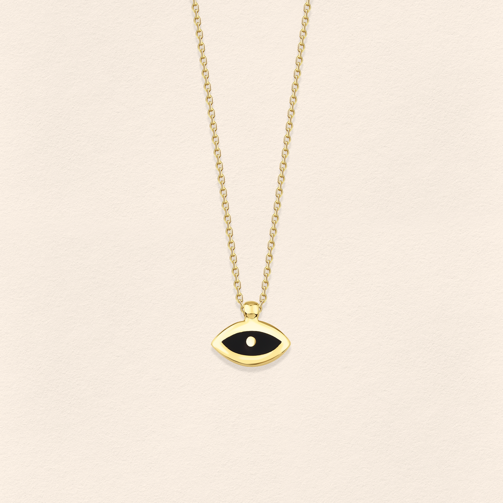 Eye Gold Necklace