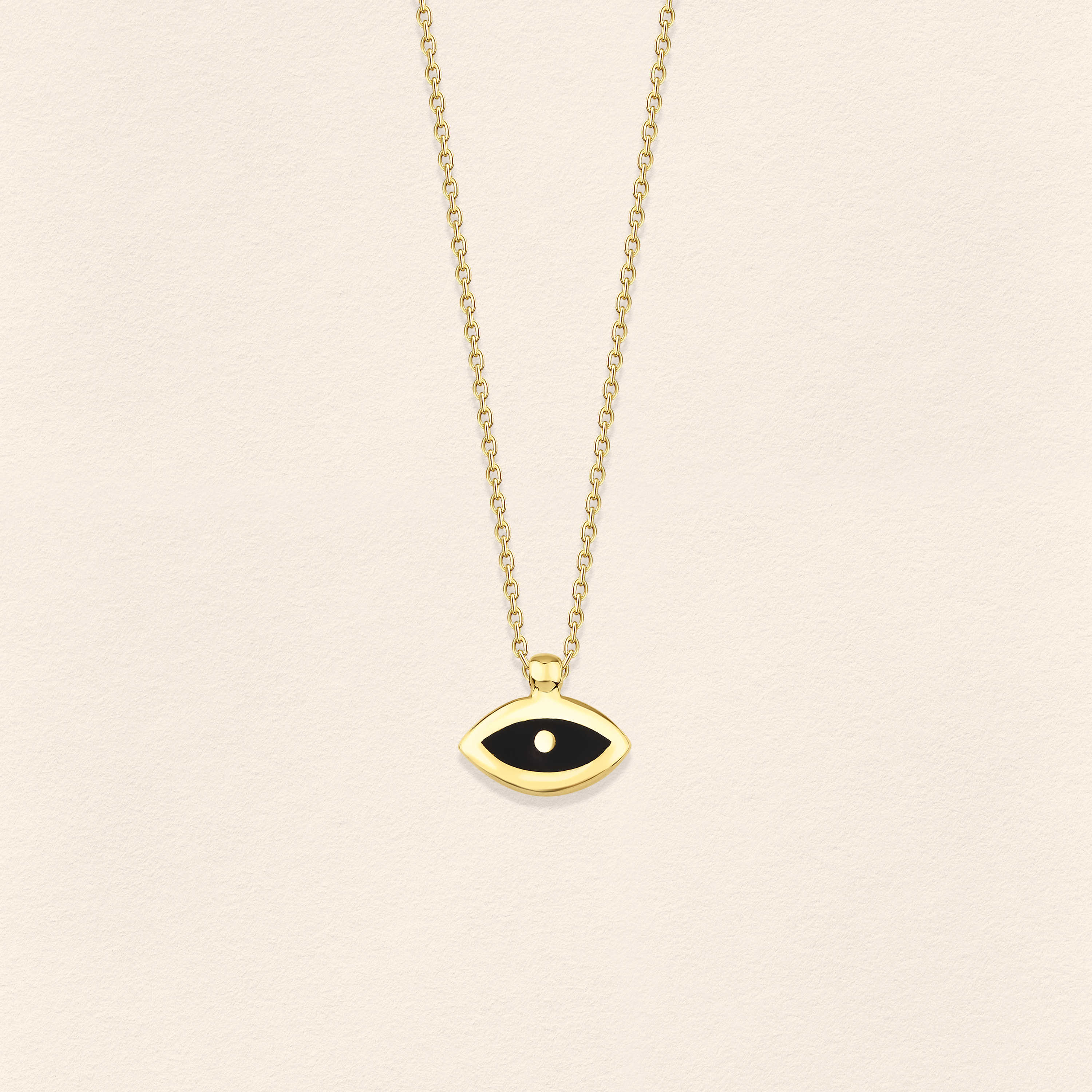 Eye Gold Necklace