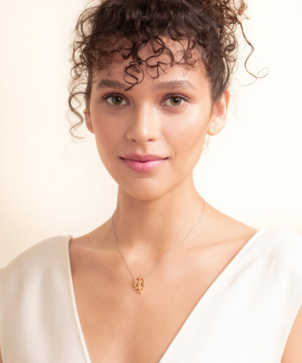 Birdman Gold Necklace Small - 2