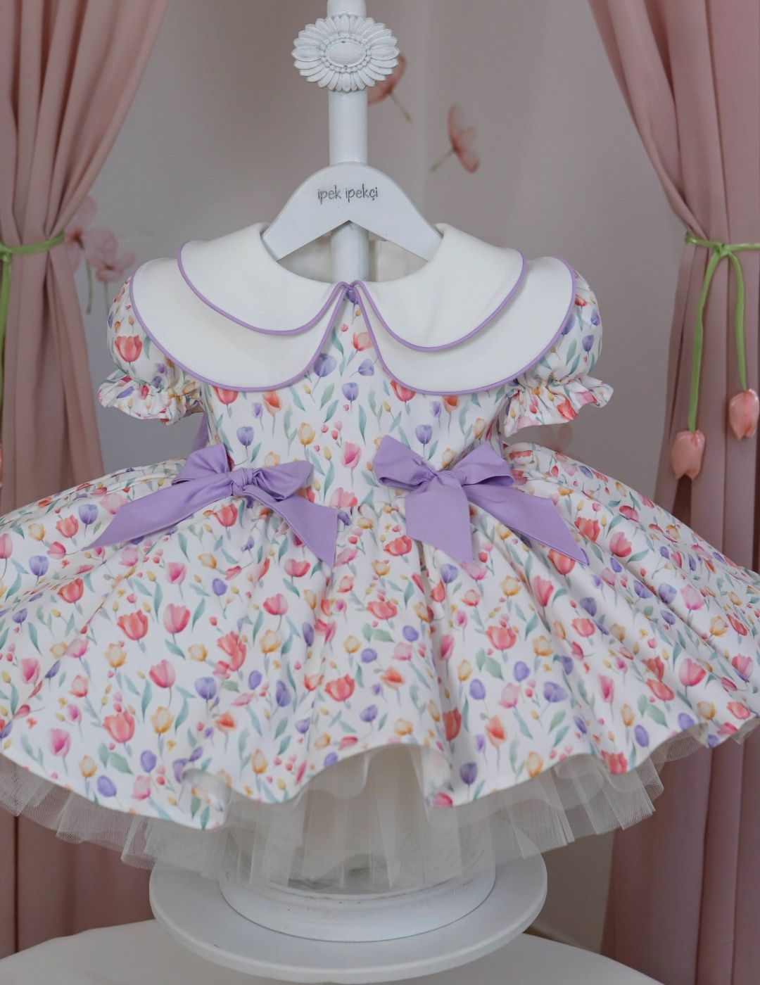 Tulip Patterned Birthday Dress
