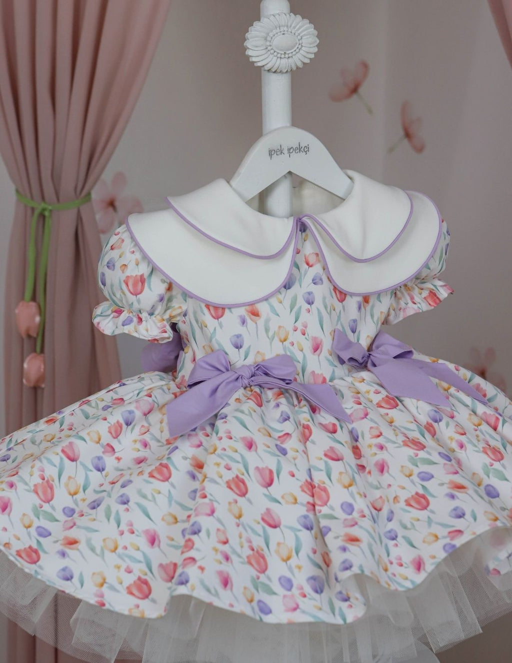 Tulip Patterned Birthday Dress