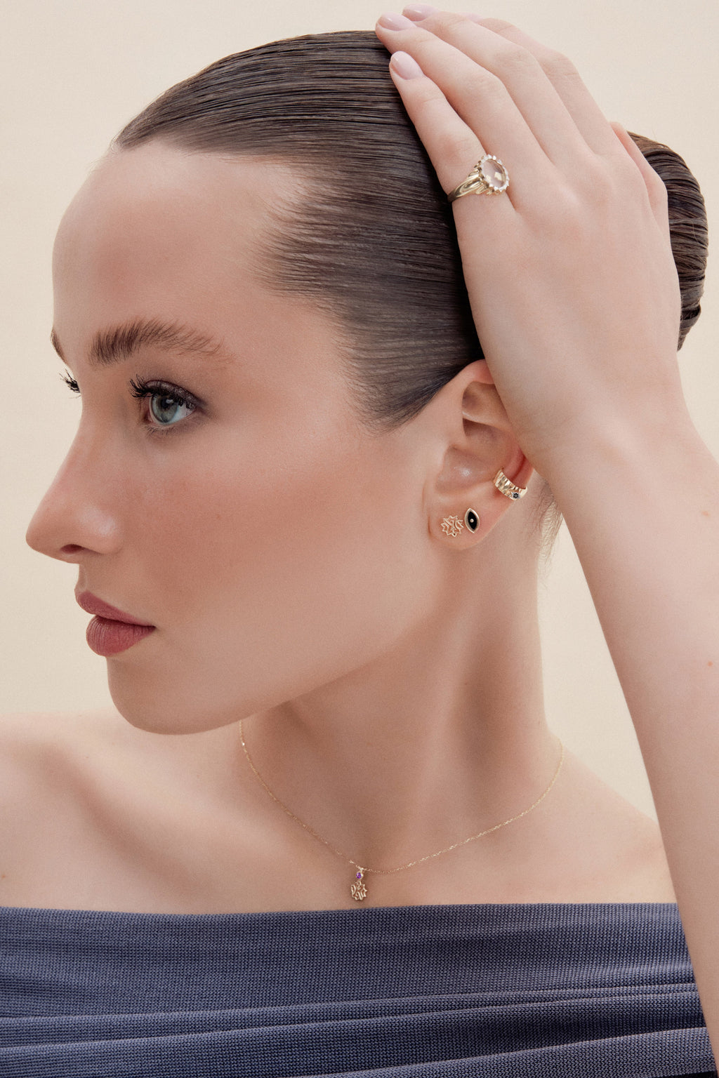 Eye Gold Piercing - 2