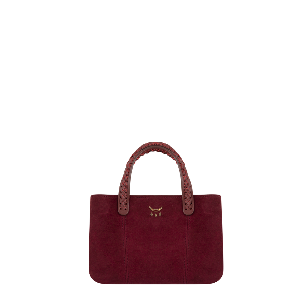 Mini Hemithea - Merlot Suede